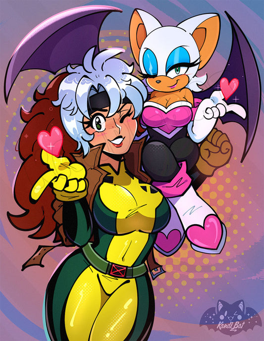 Rogue and Rouge 8x10 Print